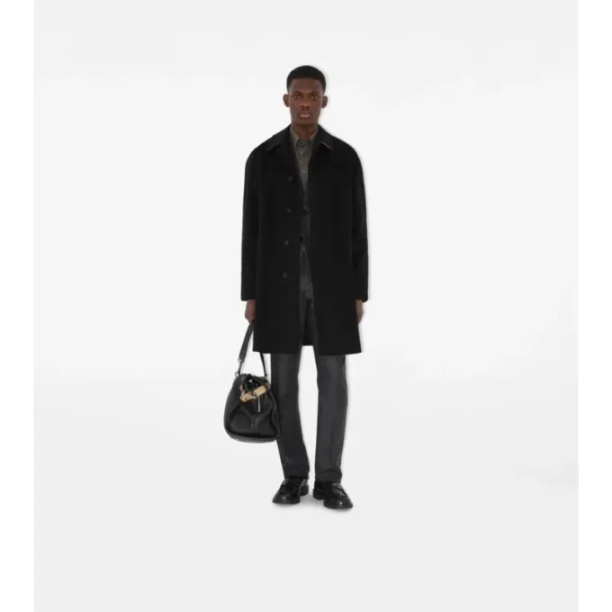 Kašmírový Car Coat střední délky Kašmírový Car Coat střední délky
