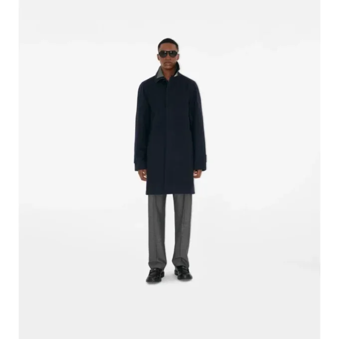 Kašmírový Car Coat střední délky Kašmírový Car Coat střední délky
