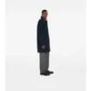 Kašmírový Car Coat střední délky Kašmírový Car Coat střední délky
