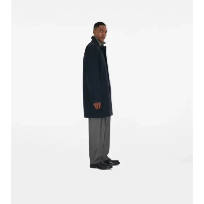 Kašmírový Car Coat střední délky Kašmírový Car Coat střední délky