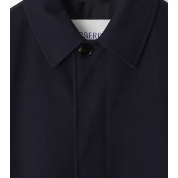 Kašmírový Car Coat střední délky Kašmírový Car Coat střední délky