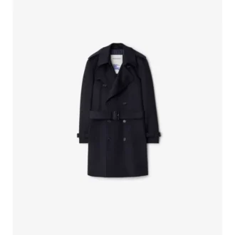 Kašmírový Trench Coat střední délky