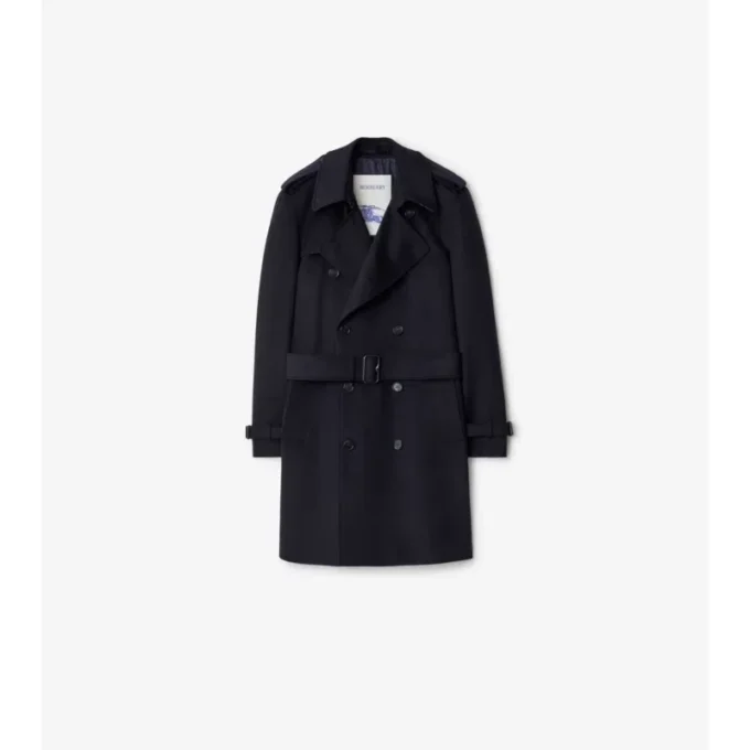 Kašmírový Trench Coat střední délky Kašmírový Trench Coat střední délky