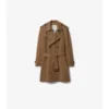Kašmírový Trench Coat střední délky Kašmírový Trench Coat střední délky
