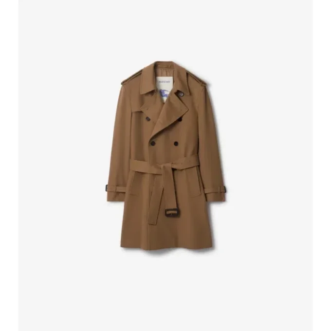 Kašmírový Trench Coat střední délky Kašmírový Trench Coat střední délky