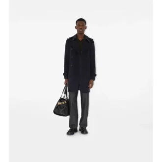 Kašmírový Trench Coat střední délky