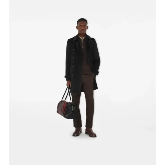 Kašmírový Trench Coat střední délky Kašmírový Trench Coat střední délky