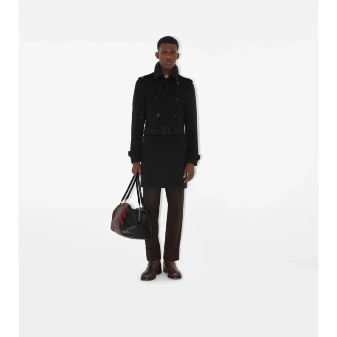 Kašmírový Trench Coat střední délky Kašmírový Trench Coat střední délky