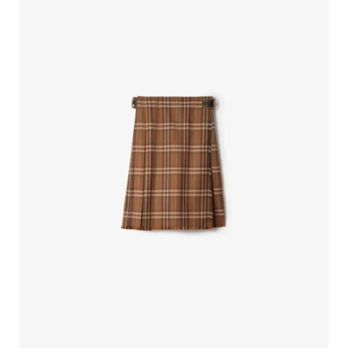 Kilt z vlny s kostkovaným vzorem Kilt z vlny s kostkovaným vzorem