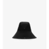Klobouk z Gabardine s kostkovaným okrajem Klobouk z Gabardine s kostkovaným okrajem