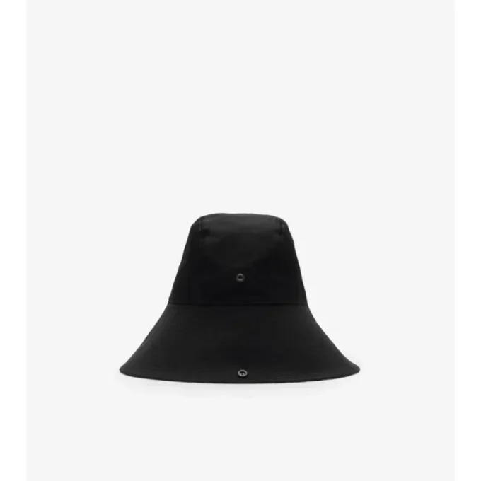 Klobouk z Gabardine s kostkovaným okrajem Klobouk z Gabardine s kostkovaným okrajem