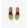 Kožené pantofle Potter s kostkovaným vzorem Kožené pantofle Potter s kostkovaným vzorem