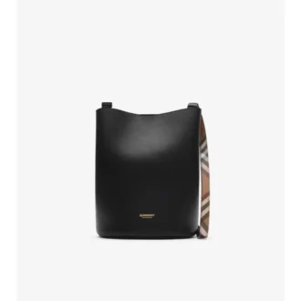 Kožená taška typu bucket