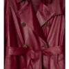 Kožený Trench Coat Kensington střední délky Kožený Trench Coat Kensington střední délky