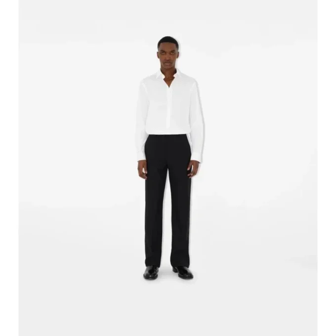 Košile ze strečové bavlny se slim fit střihem