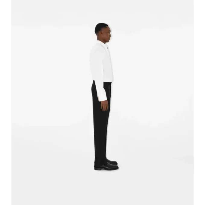 Košile ze strečové bavlny se slim fit střihem