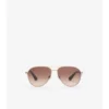 Kovové sluneční brýle typu Aviator Kovové sluneční brýle typu Aviator
