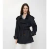 Krátký Denim Trench Coat Fitzrovia Krátký Denim Trench Coat Fitzrovia