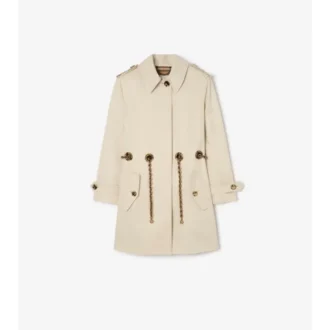 Krátký gabardínový Car Coat Stonehaven