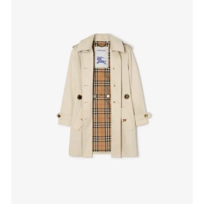 Krátký gabardínový Car Coat Stonehaven Krátký gabardínový Car Coat Stonehaven