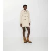 Krátký gabardénový Trenč Coat Summerside Krátký gabardénový Trenč Coat Summerside