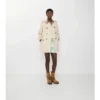 Krátký gabardénový Trenč Coat Summerside Krátký gabardénový Trenč Coat Summerside