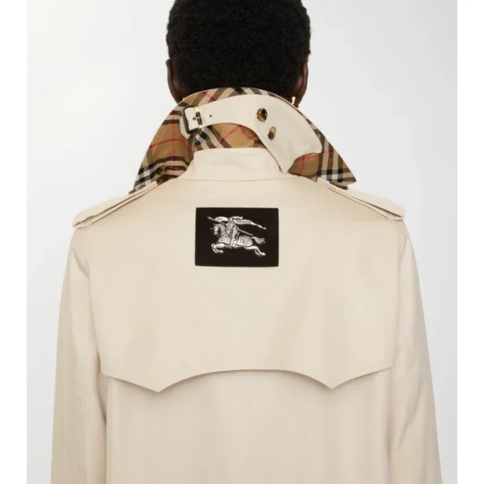 Krátký gabardénový Trenč Coat Summerside Krátký gabardénový Trenč Coat Summerside