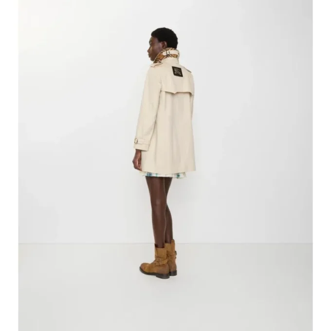 Krátký gabardénový Trenč Coat Summerside Krátký gabardénový Trenč Coat Summerside