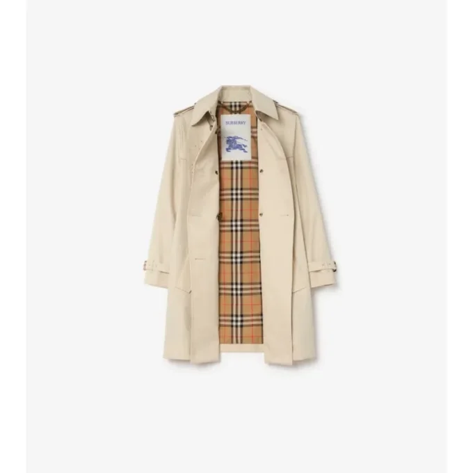 Krátký gabardénový Trenč Coat Summerside Krátký gabardénový Trenč Coat Summerside