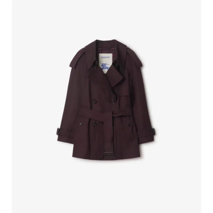 Krátký gabardénový Trench Coat Fitzrovia Krátký gabardénový Trench Coat Fitzrovia