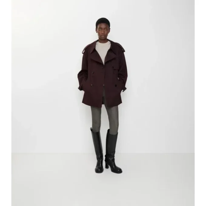 Krátký gabardénový Trench Coat Fitzrovia Krátký gabardénový Trench Coat Fitzrovia