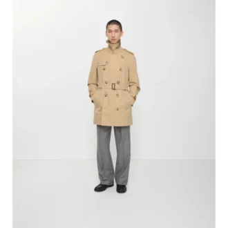 Krátký Heritage Trench Coat Kensington