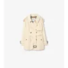 Krátký lehký bavlněný Fitzrovia Trench Coat Krátký lehký bavlněný Fitzrovia Trench Coat
