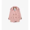 Krátký lehký bavlněný Fitzrovia Trench Coat Krátký lehký bavlněný Fitzrovia Trench Coat