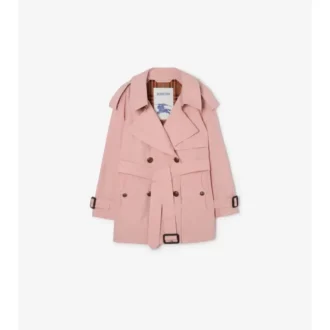 Krátký lehký bavlněný Fitzrovia Trench Coat