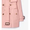 Krátký lehký bavlněný Fitzrovia Trench Coat Krátký lehký bavlněný Fitzrovia Trench Coat
