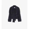 Krátký plátěný Trench Coat Trerose