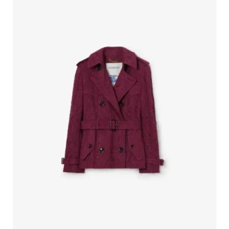 Krátký Trench Coat Foxfield s paisley vzorem