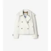 Krátká trenčkotová bunda Mayfair z Tropical Gabardine Krátká trenčkotová bunda Mayfair z Tropical Gabardine
