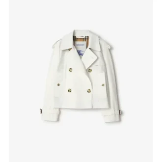 Krátká trenčkotová bunda Mayfair z Tropical Gabardine