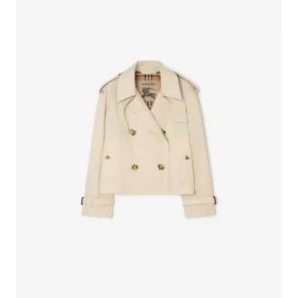 Krátká trenčkotová bunda Mayfair z Tropical Gabardine