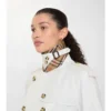 Krátká trenčkotová bunda Mayfair z Tropical Gabardine Krátká trenčkotová bunda Mayfair z Tropical Gabardine