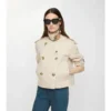 Krátká trenčkotová bunda Mayfair z Tropical Gabardine Krátká trenčkotová bunda Mayfair z Tropical Gabardine