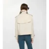 Krátká trenčkotová bunda Mayfair z Tropical Gabardine Krátká trenčkotová bunda Mayfair z Tropical Gabardine