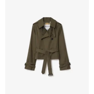 Krátká trenčkotová bunda z Tropical Gabardine