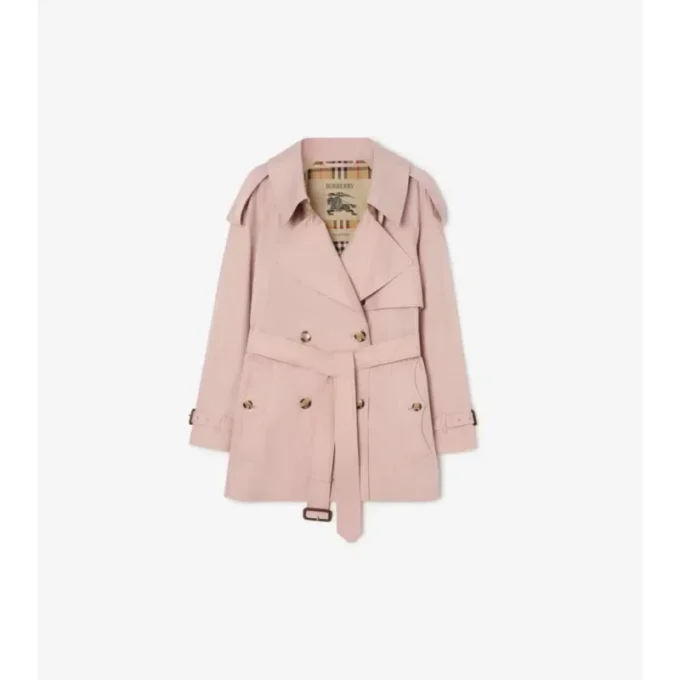 Krátký Tropical Gabardine Trench Coat Fitzrovia Krátký Tropical Gabardine Trench Coat Fitzrovia