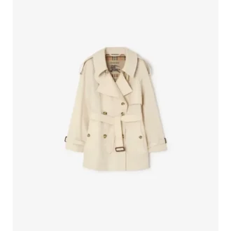 Krátký Tropical Gabardine Trench Coat Fitzrovia