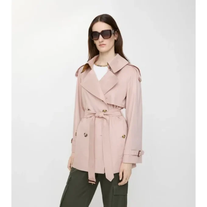 Krátký Tropical Gabardine Trench Coat Fitzrovia Krátký Tropical Gabardine Trench Coat Fitzrovia