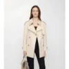 Krátký Tropical Gabardine Trench Coat Fitzrovia Krátký Tropical Gabardine Trench Coat Fitzrovia