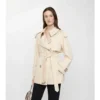 Krátký Tropical Gabardine Trench Coat Fitzrovia Krátký Tropical Gabardine Trench Coat Fitzrovia